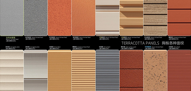 LOPO offers an extensive selection of surface finishes, providing architects with the ability to create distinctive and customized building facades. Some available finishes include: