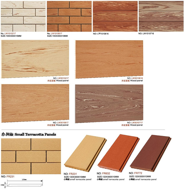 As an exterior material, Terracotta Solid Tiles provide a lightweight yet durable cladding solution.