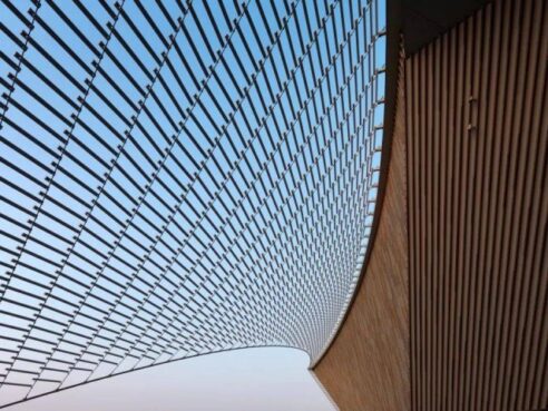 Terracotta Baguettes and Louvers in Nanchang Poly Grand Theatre: A Fusion of Tradition and Modernity