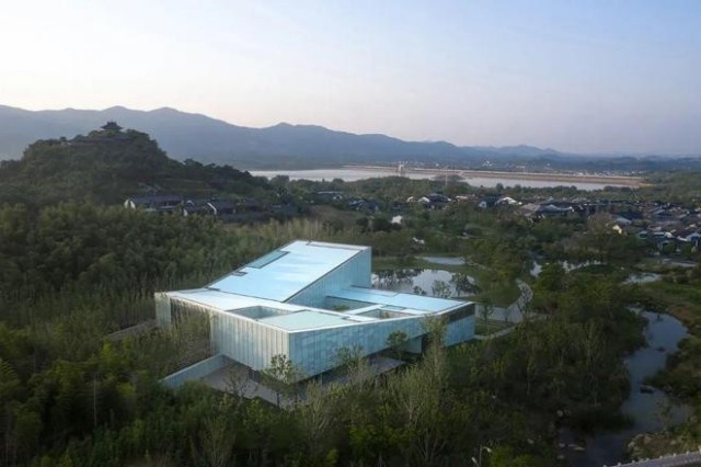 Panoramic view of Yada Theatre in Yixing.